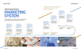 现代大气商务企业公司业务产品形象宣传画册模板设计